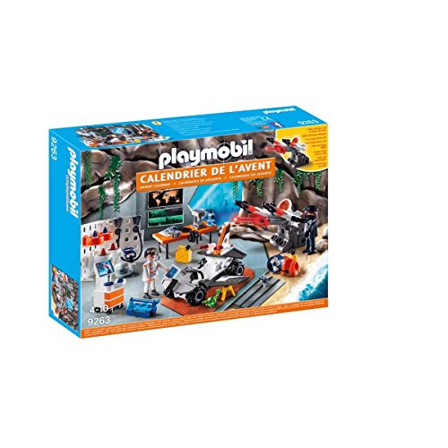 PLAYMOBIL Adventskalender 9263 Spy Team Werkstatt mit Superwaffe inkl. Laser und Aufklärungsdrohnen, Ab 4 Jahren PLAYMOBIL Adventskalender 9263 Spy Team Werkstatt mit Superwaffe inkl. Laser und Aufklärungsdrohnen, Ab 4 Jahren von PLAYMOBIL
