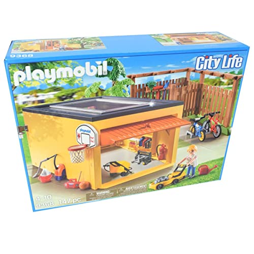 Playmobil 9368 Garage mit Fahrradstellplätzen von Playmobil