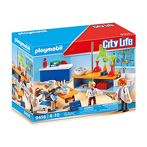 PLAYMOBIL City Life 9456 Chemieunterricht, Ab 5 Jahren von PLAYMOBIL