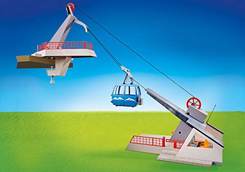 PLAYMOBIL 9830 Seilbahn mit Bergstation (Folienverpackung) von PLAYMOBIL