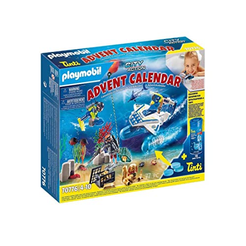 PLAYMOBIL Adventskalender 70776 Badespaß Polizeitaucheinsatz, Ab 4 Jahren PLAYMOBIL Adventskalender 70776 Badespaß Polizeitaucheinsatz, Ab 4 Jahren von PLAYMOBIL