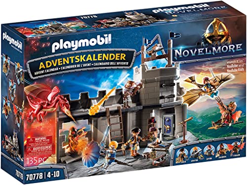 PLAYMOBIL Adventskalender 70778 Novelmore Darios Werkstatt, Ab 4 Jahren von PLAYMOBIL