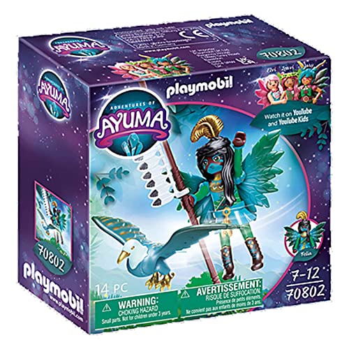 PLAYMOBIL Adventures of Ayuma 70802 Knight Fairy mit Seelentier, Ab 7 Jahren von PLAYMOBIL