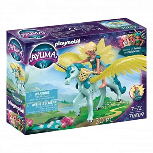 PLAYMOBIL Adventures of Ayuma 70809 Crystal Fairy mit Einhorn, Spielzeug für Kinder ab 7 Jahren von PLAYMOBIL