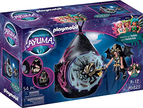 PLAYMOBIL Adventures of Ayuma 70825 Unterschlupf der Bat Fairies, Spielzeug für Kinder ab 7 Jahren von PLAYMOBIL
