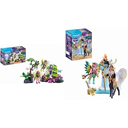 PLAYMOBIL Adventures of Ayuma 71215 Nebelfalle, Spielzeug für Kinder ab 7 Jahren & Adventures of Ayuma 71235 Abjatus mit Knight Fairy Hildi, Spielzeug für Kinder ab 7 Jahren PLAYMOBIL Adventures of Ayuma 71215 Nebelfalle, Spielzeug für Kinder ab 7 Jahren & Adventures of Ayuma 71235 Abjatus mit Knight Fairy Hildi, Spielzeug für Kinder ab 7 Jahren von PLAYMOBIL