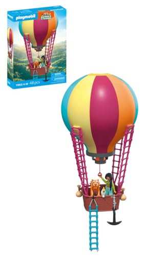 PLAYMOBIL | Animals & Friends | Ballonreise | Spielzeug ab 4 Jahren | Geschenk für Kinder | Fördert Kreativität & Fantasie | Ballon als Deko zum Aufhängen | 71853 von PLAYMOBIL