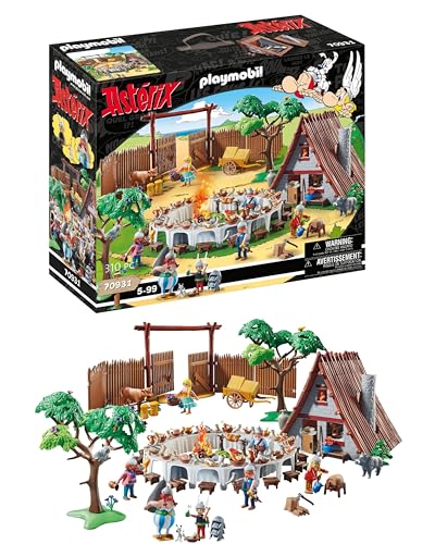 PLAYMOBIL Asterix 70931 Großes Dorffest, Spielzeug für Kinder ab 5 Jahren von PLAYMOBIL