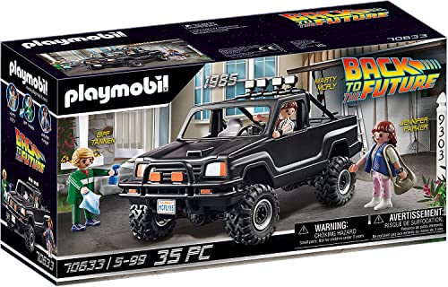 PLAYMOBIL Back to The Future 70633 Marty's Pick-up Truck, Ab 5 Jahren von PLAYMOBIL