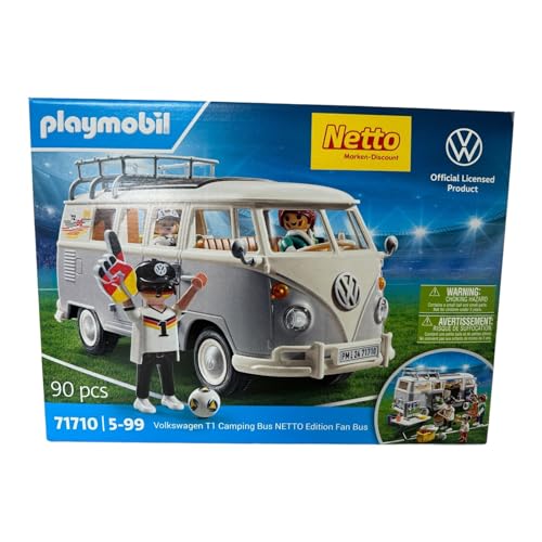 PLAYMOBIL Camping Fan Bus T1 Limited Edition zur Fußball EM 2024 in Deutschland von PLAYMOBIL