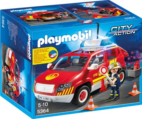 PLAYMOBIL City Action 5364 Brandmeisterfahrzeug mit Licht und Sound, Ab 5 Jahren PLAYMOBIL City Action 5364 Brandmeisterfahrzeug mit Licht und Sound, Ab 5 Jahren von PLAYMOBIL
