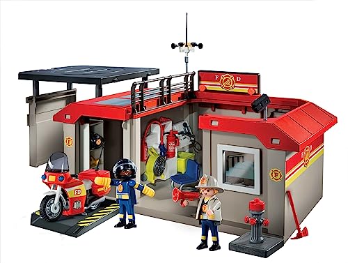 PLAYMOBIL City Action 5663 Mitnehm-Feuerwehrstation, Ab 4 Jahren PLAYMOBIL City Action 5663 Mitnehm-Feuerwehrstation, Ab 4 Jahren von PLAYMOBIL