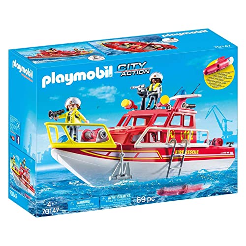 PLAYMOBIL City Action 70147 Feuerlöschboot, Ab 4 Jahren PLAYMOBIL City Action 70147 Feuerlöschboot, Ab 4 Jahren von PLAYMOBIL
