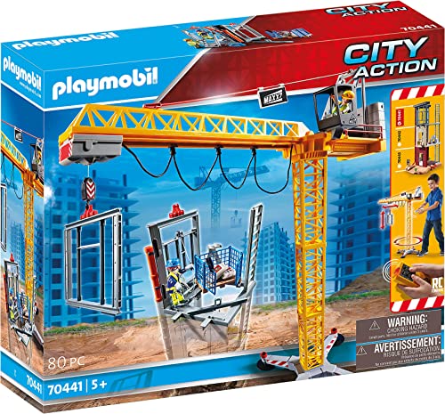 PLAYMOBIL City Action 70441 RC-Baukran mit Bauteil, ab 4 Jahren PLAYMOBIL City Action 70441 RC-Baukran mit Bauteil, ab 4 Jahren von PLAYMOBIL