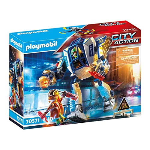 PLAYMOBIL City Action 70571 Polizei-Roboter: Spezialeinsatz, Für Kinder von 4-10 Jahre PLAYMOBIL City Action 70571 Polizei-Roboter: Spezialeinsatz, Für Kinder von 4-10 Jahre von PLAYMOBIL