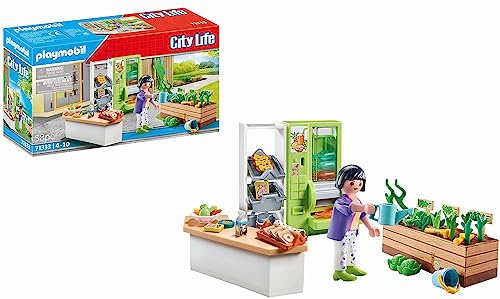 PLAYMOBIL City Life 71333 Schulkiosk, Verkaufsstand befüllbarem Flaschenautomaten, Spielzeug für Kinder ab 4 Jahren PLAYMOBIL City Life 71333 Schulkiosk, Verkaufsstand befüllbarem Flaschenautomaten, Spielzeug für Kinder ab 4 Jahren von PLAYMOBIL