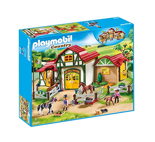 PLAYMOBIL Country 6926 Großer Reiterhof mit Tinker, Trakehner und Fohlen, Ab 5 Jahren PLAYMOBIL Country 6926 Großer Reiterhof mit Tinker, Trakehner und Fohlen, Ab 5 Jahren von PLAYMOBIL