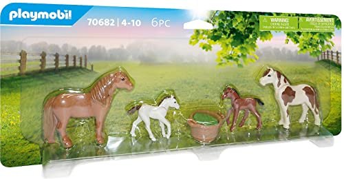 PLAYMOBIL Country 70682 Ponys mit Fohlen, Ab 4 Jahren von PLAYMOBIL