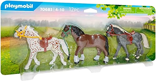 PLAYMOBIL Country 70683 3 Pferde, Ab 4 Jahren von PLAYMOBIL