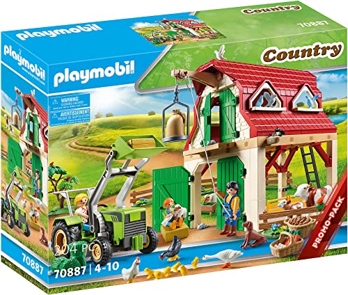 PLAYMOBIL Country 70887 Bauernhof mit Kleintieraufzucht, Spielzeug für Kinder ab 4 Jahren von PLAYMOBIL