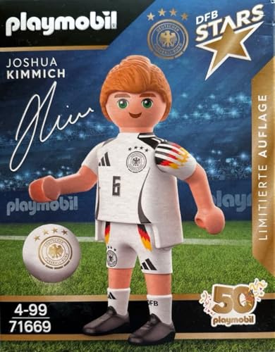 PLAYMOBIL DFB Stars Spielerfiguren zur Auswahl - Limitierte Auflage zur EM 2024 (71669 - Joshua Kimmich) von PLAYMOBIL