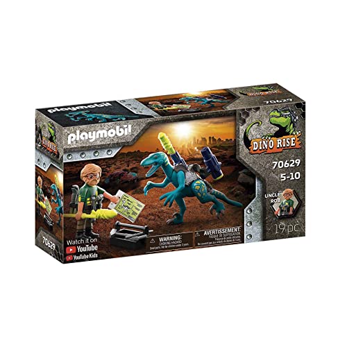 PLAYMOBIL Dino Rise 70629 Uncle Rob: Aufrüstung zum Kampf, Ab 5 Jahren PLAYMOBIL Dino Rise 70629 Uncle Rob: Aufrüstung zum Kampf, Ab 5 Jahren von PLAYMOBIL