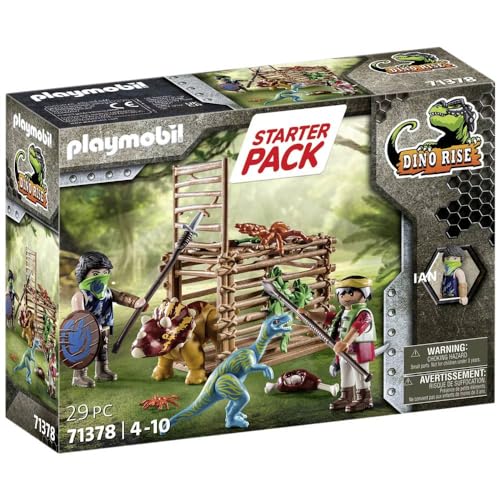 PLAYMOBIL Dino Rise 71378 Starter Pack, ab 4 Jahren von PLAYMOBIL