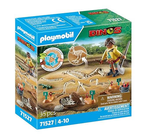 PLAYMOBIL Dinos 71527 Ausgrabungsstätte mit Dino-Skelett, ab 4 Jahren PLAYMOBIL Dinos 71527 Ausgrabungsstätte mit Dino-Skelett, ab 4 Jahren von PLAYMOBIL