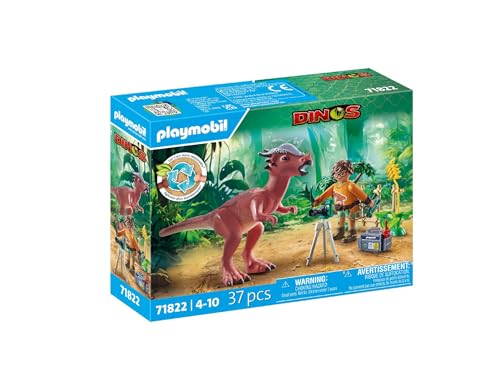 PLAYMOBIL | Dinos | Stygimoloch-Beobachtung | Dino Spielset | Abenteuer Spielzeug für Kinder ab 4 Jahren | 71822 von PLAYMOBIL