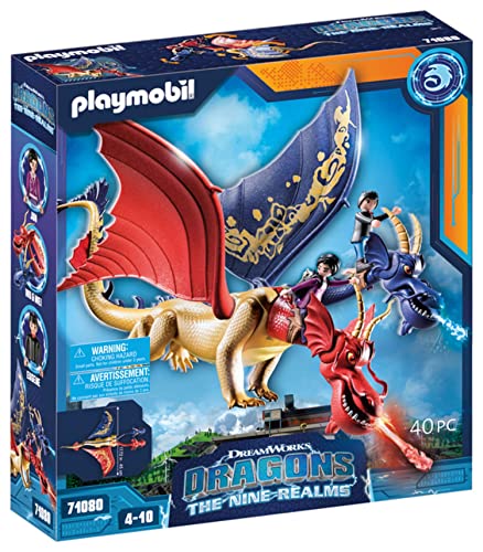 PLAYMOBIL® Dragons Dragons: The Nine Realms - Wu & Wei mit Jun 71080, Chinesisch Inspiriert von PLAYMOBIL