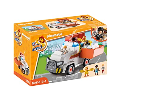 PLAYMOBIL Duck ON Call 70916 Notarzt Einsatzfahrzeug, Mit Licht und Sound, Spielzeug für Kinder ab 3 Jahren PLAYMOBIL Duck ON Call 70916 Notarzt Einsatzfahrzeug, Mit Licht und Sound, Spielzeug für Kinder ab 3 Jahren von PLAYMOBIL