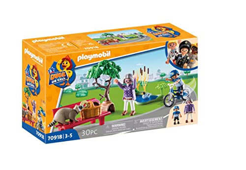 PLAYMOBIL Duck ON Call 70918 Polizei Action: Fang den Dieb!, Spielzeug für Kinder ab 3 Jahren von PLAYMOBIL