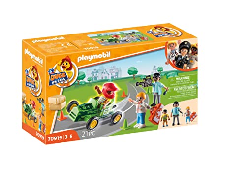 PLAYMOBIL Duck ON Call 70919 Notarzt Action: Hilf dem Rennfahrer!, Spielzeug für Kinder ab 3 Jahren PLAYMOBIL Duck ON Call 70919 Notarzt Action: Hilf dem Rennfahrer!, Spielzeug für Kinder ab 3 Jahren von PLAYMOBIL
