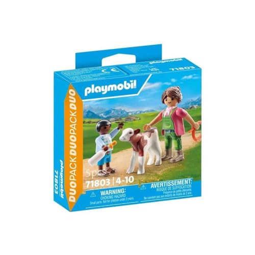 PLAYMOBIL Duo Pack Bäuerin mit Kind und Kalb 0 - STK PLAYMOBIL Duo Pack Bäuerin mit Kind und Kalb 0 - STK von PLAYMOBIL