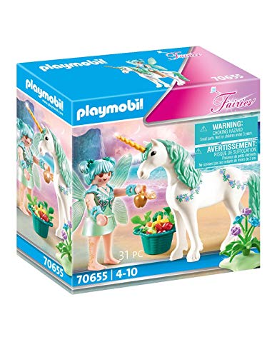 PLAYMOBIL Fairies 70655 Einhorn mit Fütter-Fee, Ab 4 Jahren PLAYMOBIL Fairies 70655 Einhorn mit Fütter-Fee, Ab 4 Jahren von PLAYMOBIL