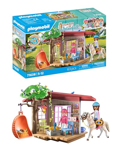 PLAYMOBIL Horses of Waterfall 71638 Geheimes Clubhaus für Pferdefans, inklusive Zwei Figuren, einem Pferd und einem Geheimversteck für Utensilien, nachhaltiges Spielzeug für Kinder ab 5 Jahren PLAYMOBIL Horses of Waterfall 71638 Geheimes Clubhaus für Pferdefans, inklusive Zwei Figuren, einem Pferd und einem Geheimversteck für Utensilien, nachhaltiges Spielzeug für Kinder ab 5 Jahren von PLAYMOBIL