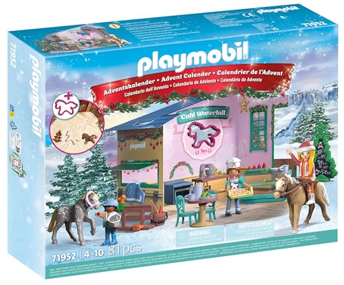 PLAYMOBIL | Horses of Waterfall | Weihnachtsbacken im Reitcafé | Adventskalender für Pferdefans | Mit täglichen Überraschungen & Zubehör Kinder ab 4 Jahren | 71952 PLAYMOBIL | Horses of Waterfall | Weihnachtsbacken im Reitcafé | Adventskalender für Pferdefans | Mit täglichen Überraschungen & Zubehör Kinder ab 4 Jahren | 71952 von PLAYMOBIL