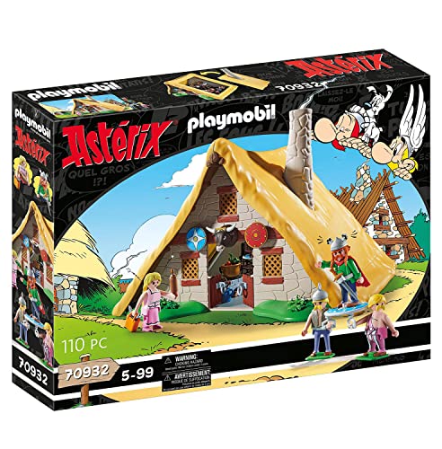 PLAYMOBIL Asterix 70932 Hütte des Majestix, Spielzeug für Kinder ab 5 Jahren von PLAYMOBIL