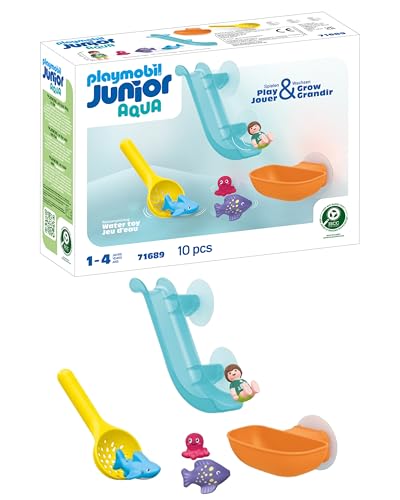 PLAYMOBIL JUNIOR Aqua | Fangspaß mit Meerestierchen | nachhaltiges Spielzeug für Kinder ab 1 Jahr | 71689 PLAYMOBIL JUNIOR Aqua | Fangspaß mit Meerestierchen | nachhaltiges Spielzeug für Kinder ab 1 Jahr | 71689 von PLAYMOBIL