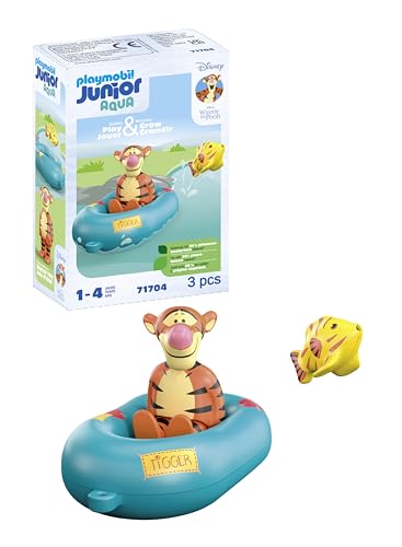PLAYMOBIL JUNIOR | Disney | Tiggers Schlauchbootfahrt | nachhaltiges Spielzeug aus biobasierten Kunststoffen | für Kinder ab 1 Jahr | 71704 PLAYMOBIL JUNIOR | Disney | Tiggers Schlauchbootfahrt | nachhaltiges Spielzeug aus biobasierten Kunststoffen | für Kinder ab 1 Jahr | 71704 von PLAYMOBIL