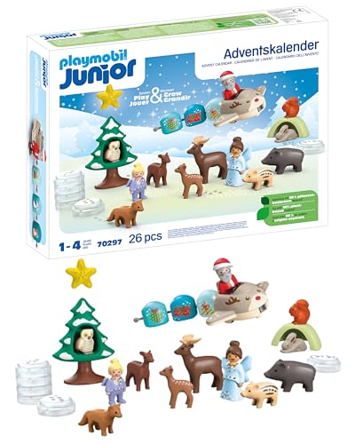 PLAYMOBIL JUNIOR: Advent Calendar Snowy Christmas von PLAYMOBIL