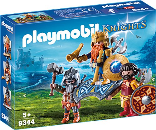 PLAYMOBIL Knights 9344 Zwergenkönig, Ab 5 Jahren von PLAYMOBIL