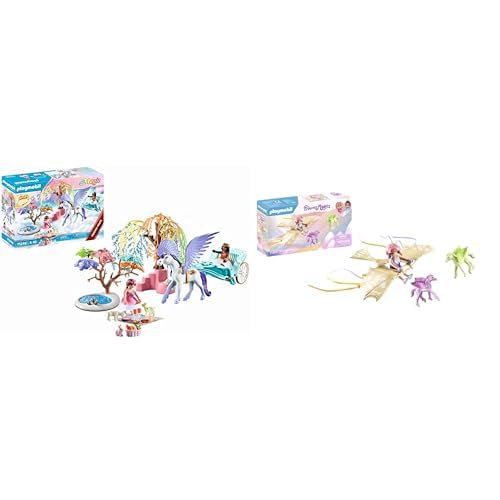 PLAYMOBIL Magic 71246 Picknick mit Pegasuskutsche & Princess Magic 71363 Himmlischer Ausflug mit Pegasusfohlen PLAYMOBIL Magic 71246 Picknick mit Pegasuskutsche & Princess Magic 71363 Himmlischer Ausflug mit Pegasusfohlen von PLAYMOBIL