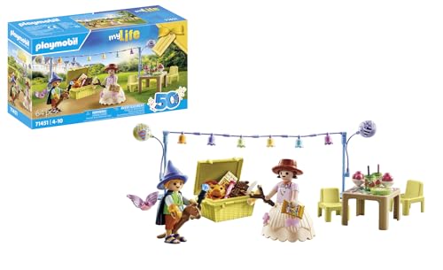 PLAYMOBIL myLife 71451 Kostümparty, fantasievolle Verkleidung als Engel, Cowboy, Prinzessin und mehr, grenzenloser Spaß mit vielfältigem Zubehör, nachhaltiges Spielzeug für Kinder ab 4 Jahren PLAYMOBIL myLife 71451 Kostümparty, fantasievolle Verkleidung als Engel, Cowboy, Prinzessin und mehr, grenzenloser Spaß mit vielfältigem Zubehör, nachhaltiges Spielzeug für Kinder ab 4 Jahren von PLAYMOBIL