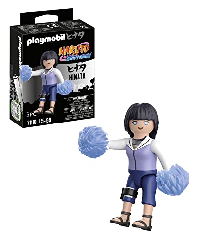 PLAYMOBIL Naruto 71110 Hinata mit schwarzen Haaren in weiß-lila Jacke mit knöchellanger Blauer Hose und schwarzen Ninja-Sandalen, kreativer Spielspaß für Animefans mit tollen Details PLAYMOBIL Naruto 71110 Hinata mit schwarzen Haaren in weiß-lila Jacke mit knöchellanger Blauer Hose und schwarzen Ninja-Sandalen, kreativer Spielspaß für Animefans mit tollen Details von PLAYMOBIL