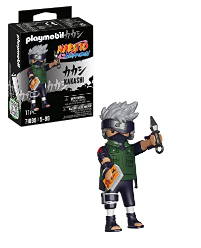 PLAYMOBIL Naruto Shippuden 71099 Kakashi mit Hund, Kunai und Buch, kreativer Spielspaß für Animefans mit tollen Details und authentischen Extras, 11-teilig, ab 5 Jahren PLAYMOBIL Naruto Shippuden 71099 Kakashi mit Hund, Kunai und Buch, kreativer Spielspaß für Animefans mit tollen Details und authentischen Extras, 11-teilig, ab 5 Jahren von PLAYMOBIL