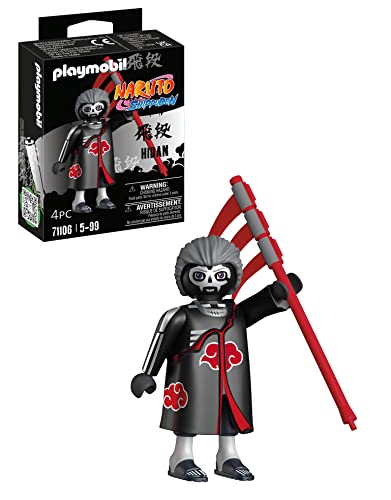 PLAYMOBIL Naruto Shippuden 71106 Hidan mit schwarzem Akatsuki Mantel sowie Sense, kreativer Spielspaß für Animefans mit tollen Details und authentischen Extras, 4-teilig, ab 5 Jahren PLAYMOBIL Naruto Shippuden 71106 Hidan mit schwarzem Akatsuki Mantel sowie Sense, kreativer Spielspaß für Animefans mit tollen Details und authentischen Extras, 4-teilig, ab 5 Jahren von PLAYMOBIL
