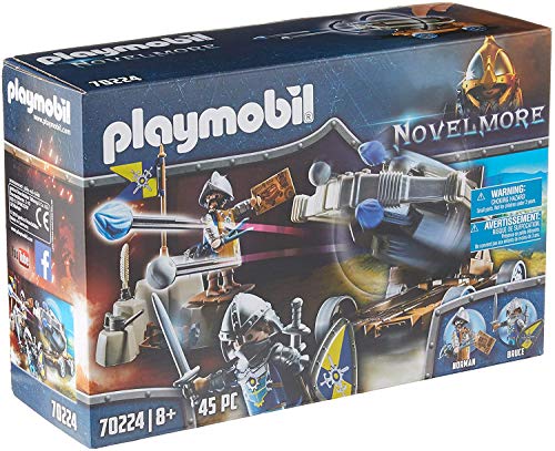 PLAYMOBIL Novelmore 70224 Novelmore Geniale Wasserballiste, für Kinder von 8 Jahren von PLAYMOBIL