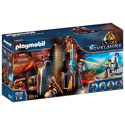 PLAYMOBIL Novelmore 70539 Burnham Raiders Feuerruine, für Kinder von 4-10 Jahren von PLAYMOBIL