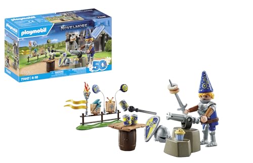 PLAYMOBIL Novelmore 71447 Rittergeburtstag, actionreiche Feier mit Prinz Arwynn, spannenden Duellen und vielfältigem Zubehör, nachhaltiges Spielzeug für Kinder ab 4 Jahren PLAYMOBIL Novelmore 71447 Rittergeburtstag, actionreiche Feier mit Prinz Arwynn, spannenden Duellen und vielfältigem Zubehör, nachhaltiges Spielzeug für Kinder ab 4 Jahren von PLAYMOBIL
